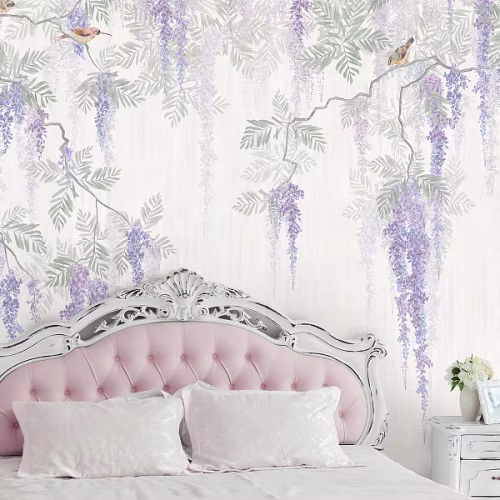 Панно Affresco Wallpaper Part 2 Wisteria in Bloom AB53-COL1 2x2,68 м