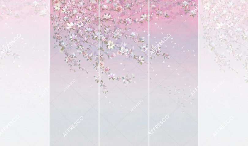 Панно Affresco Wallpaper Part 2 Magnolia AB39-COL1 2x2,01 м