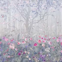 Панно Affresco Wallpaper Part 2 Blooming Woods WP42-COL2 2x2,68 м