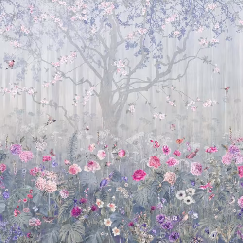 Панно Affresco Wallpaper Part 2 Blooming Woods WP42-COL2 2x2,68 м