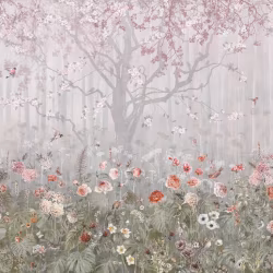 Панно Affresco Wallpaper Part 2 Blooming Woods WP42-COL4 2x2,68 м