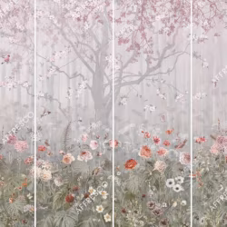Панно Affresco Wallpaper Part 2 Blooming Woods WP42-COL4 2x2,68 м