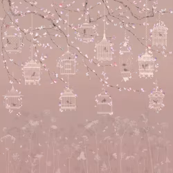 Панно Affresco Wallpaper Part 2 Butterflies JK32-COL1 2x2,01 м