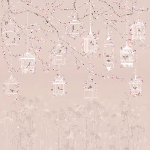 Панно Affresco Wallpaper Part 2 Butterflies JK32-COL2 2x2,01 м