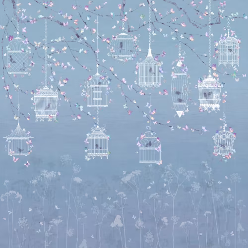 Панно Affresco Wallpaper Part 2 Butterflies JK32-COL3 2x2,01 м