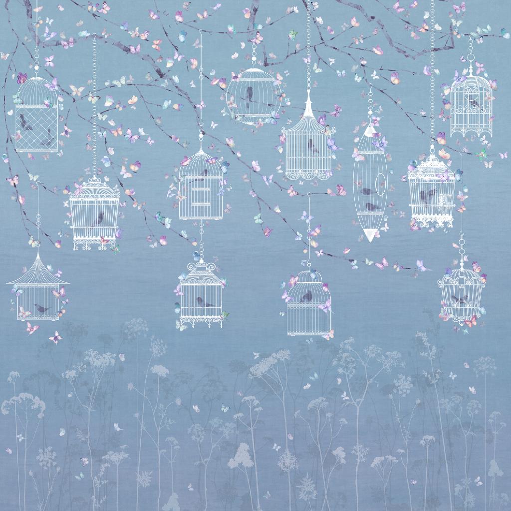 Панно Affresco Wallpaper Part 2 Butterflies JK32-COL3 2x2,01 м