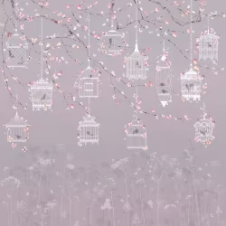 Панно Affresco Wallpaper Part 2 Butterflies JK32-COL4 2x2,01 м