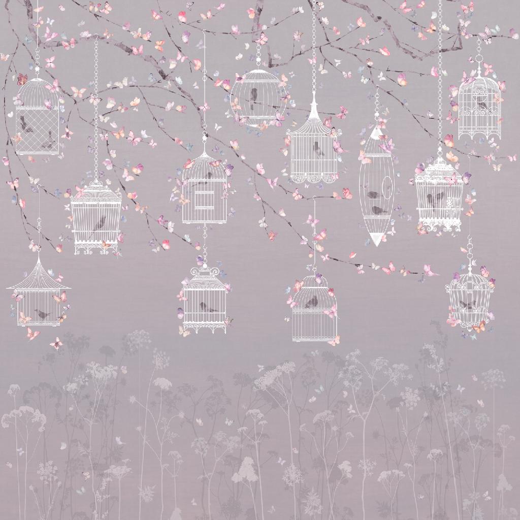 Панно Affresco Wallpaper Part 2 Butterflies JK32-COL4 2x2,01 м