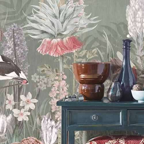 Панно Affresco Wallpaper Part 2 Birds Residence LE25-COL4 2x2,01 м