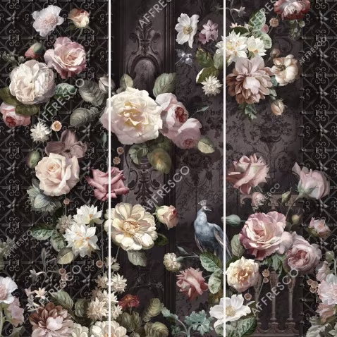 Панно Affresco Wallpaper Part 2 Rose AB58-COL1 2x2,01 м