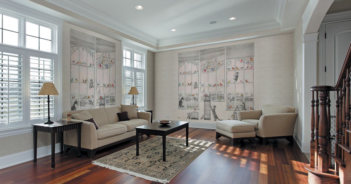 Панно Affresco Wallpaper Part 2 City Romance AB63-COL1 2x2,01 м фото в интерьере