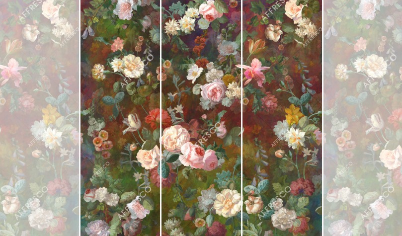 Панно Affresco Wallpaper Part 2 Wild Garden AB61-COL1 2x2,01 м