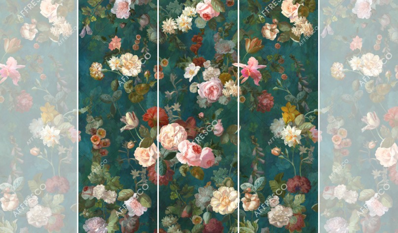 Панно Affresco Wallpaper Part 2 Wild Garden AB61-COL3 2x2,01 м