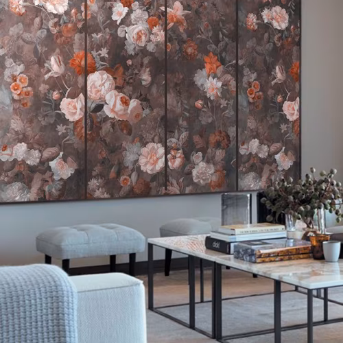 Панно Affresco Wallpaper Part 2 Wild Garden AB61-COL4 2x2,01 м