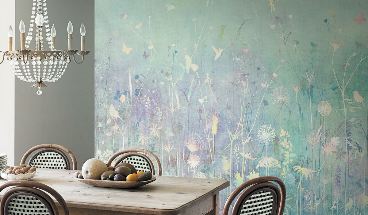 Панно Affresco Wallpaper Part 2 Tall Grass IV37-COL1 2x2,01 м фото в интерьере