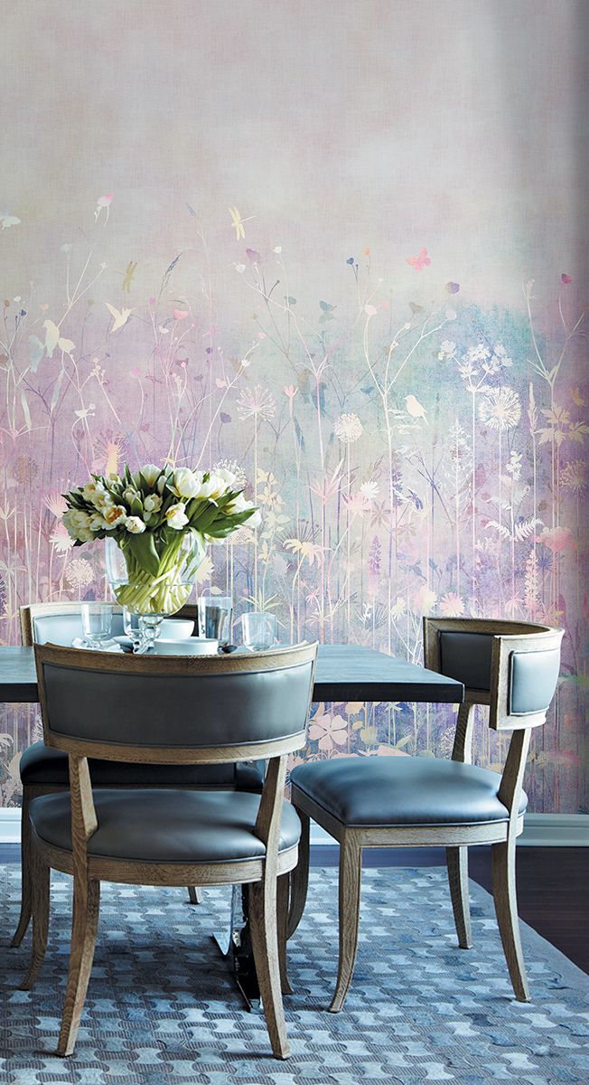 Панно Affresco Wallpaper Part 2 Tall Grass IV37-COL3 2x2,01 м фото в интерьере