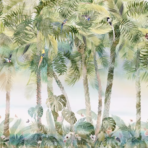 Панно Affresco Wallpaper Part 2 Tropical Vibe MT34-COL1 2x2,68 м