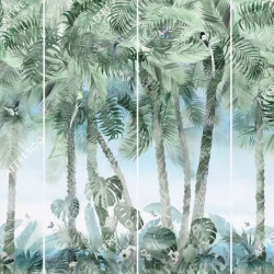 Панно Affresco Wallpaper Part 2 Tropical Vibe MT34-COL2 2x2,68 м