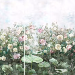 Панно Affresco Wallpaper Part 2 Rose Garden AB59-COL3 2x2,01 м