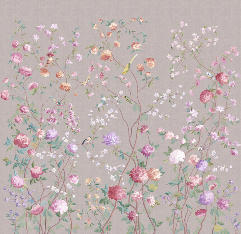 Панно Affresco Wallpaper Part 2 Brides Garden AF738-COL1 2,4x2,55 м