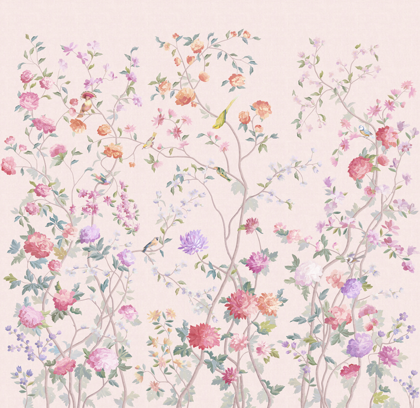 Панно Affresco Wallpaper Part 2 Brides Garden AF738-COL2 2,4x2,55 м