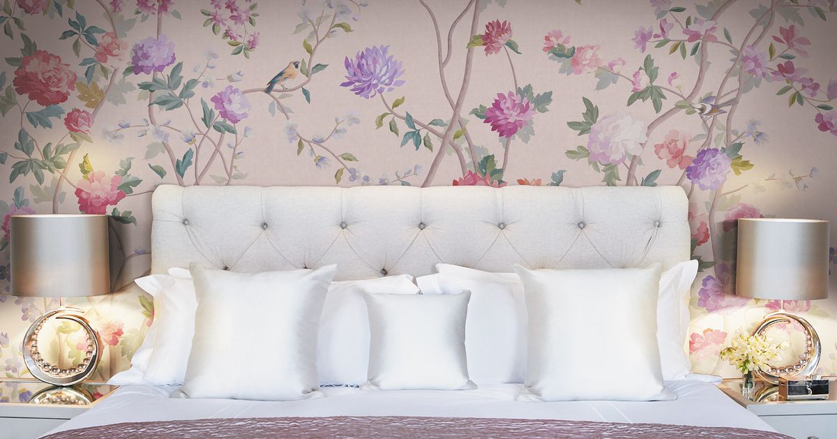 Панно Affresco Wallpaper Part 2 Brides Garden AF738-COL2 2,4x2,55 м фото в интерьере