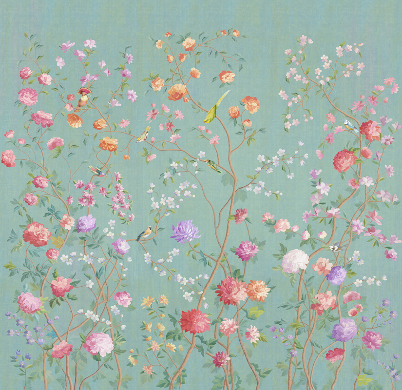 Панно Affresco Wallpaper Part 2 Brides Garden AF738-COL4 2,4x2,55 м