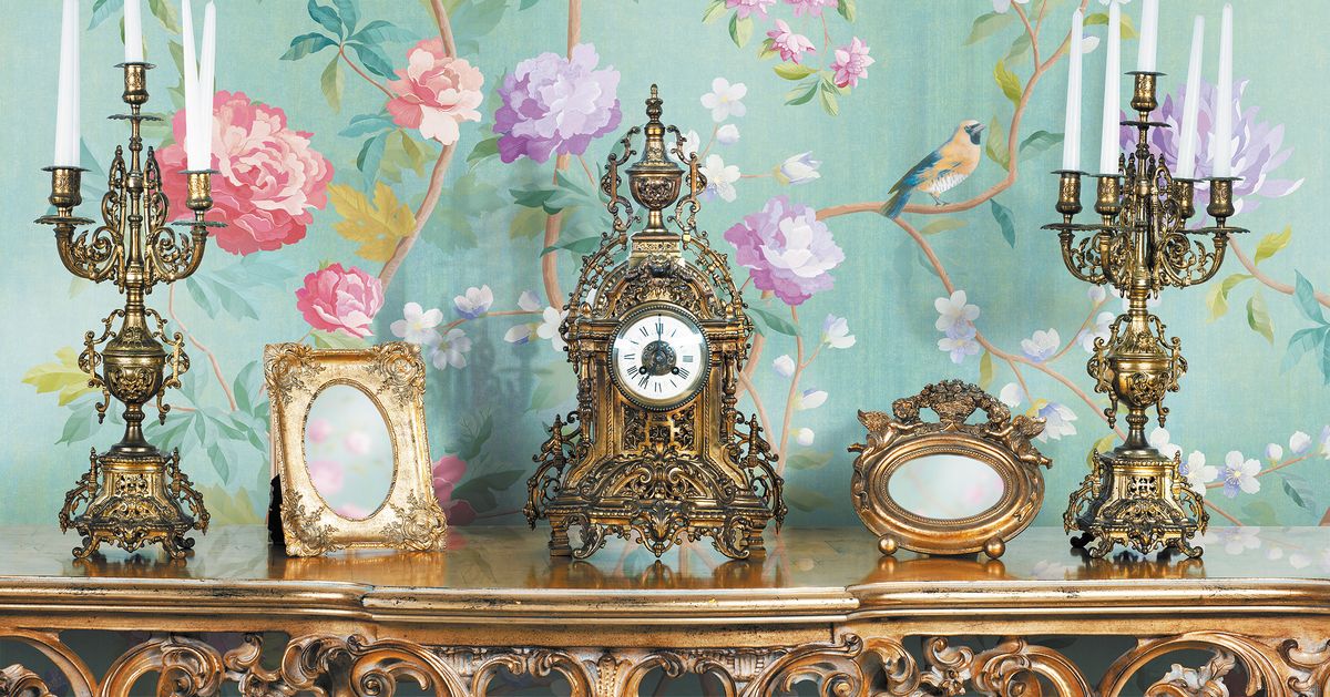 Панно Affresco Wallpaper Part 2 Brides Garden AF738-COL4 2,4x2,55 м фото в интерьере