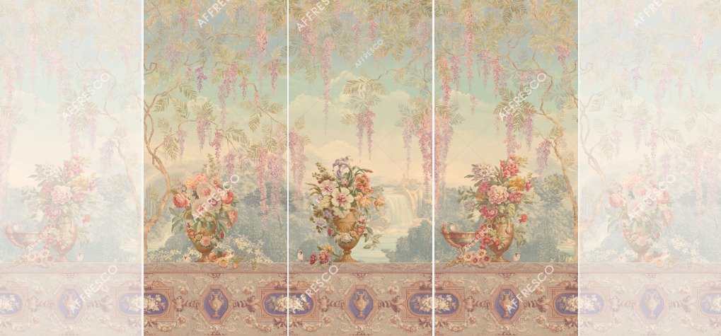 Панно Affresco Wallpaper Part 2 Jacaranda Tapestry AF736-COL1 2,4x3 м