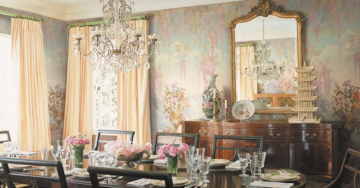 Панно Affresco Wallpaper Part 2 Jacaranda Tapestry AF736-COL1 2,4x3 м фото в интерьере