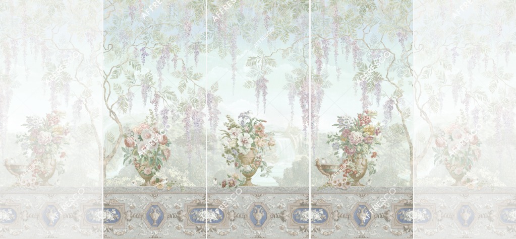 Панно Affresco Wallpaper Part 2 Jacaranda Tapestry AF736-COL2 2,4x3 м