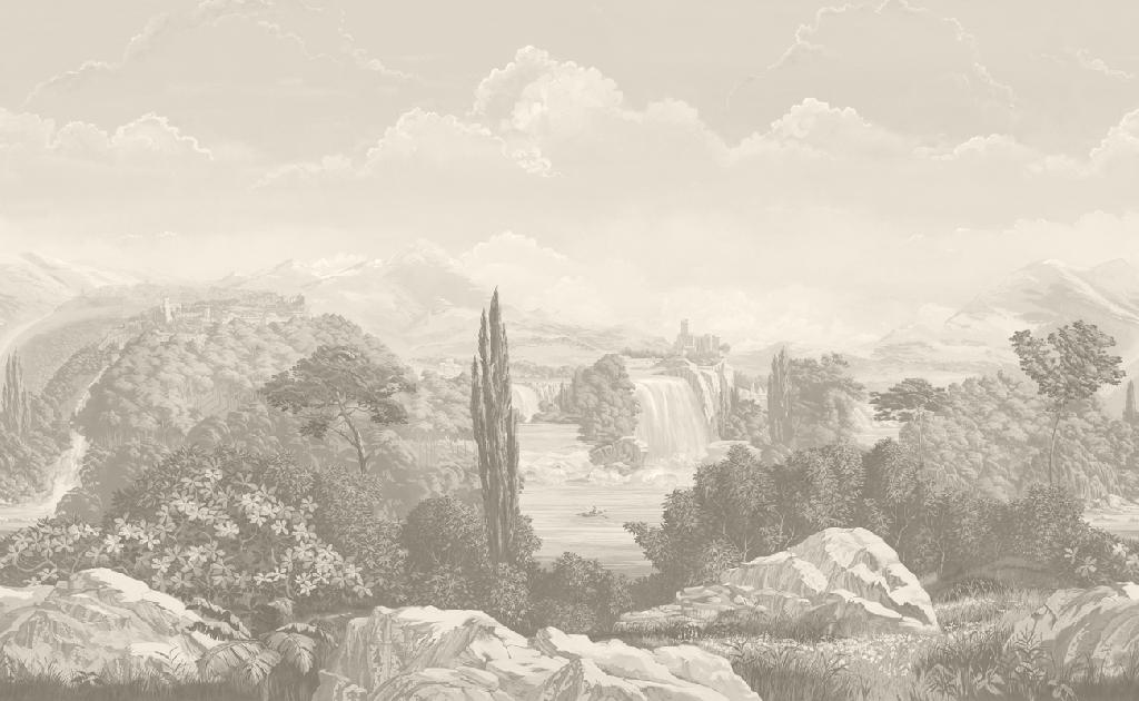 Панно Affresco Wallpaper Part 2 Mountain Scenery AF743-COL4 2,4x4 м