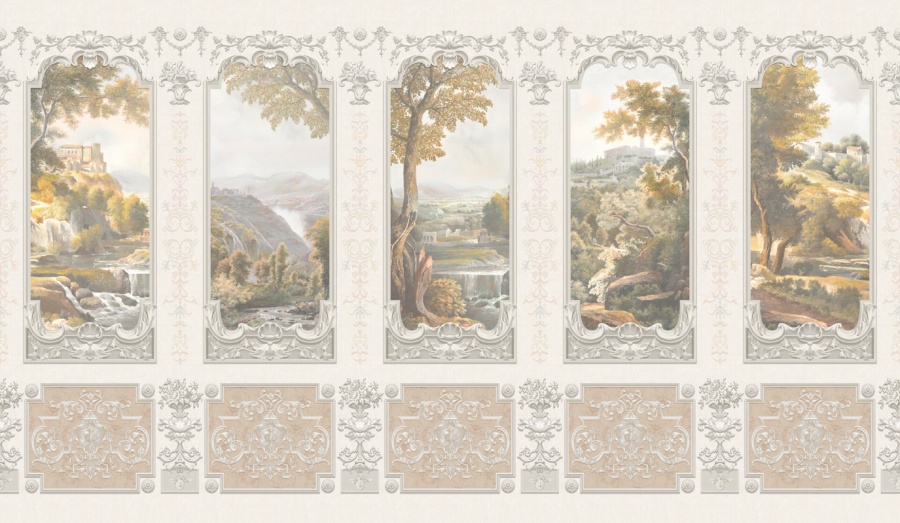 Панно Affresco Wallpaper Part 2 Po Valley AF733-COL1 2,4x4,25 м