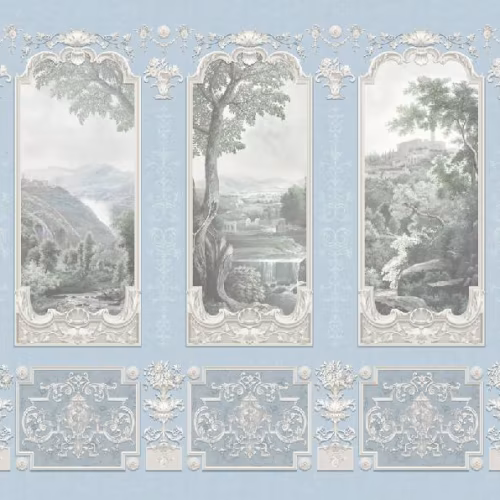 Панно Affresco Wallpaper Part 2 Po Valley AF733-COL4 2,4x4,25 м