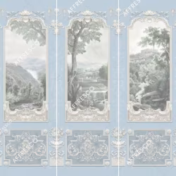 Панно Affresco Wallpaper Part 2 Po Valley AF733-COL4 2,4x4,25 м