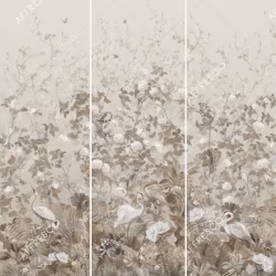 Панно Affresco Wallpaper Part 2 Paradise Garden AF960-COL5 2x2,01 м