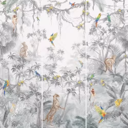 Панно Affresco Wallpaper Part 2 Wild Cats AF958-COL2 2x2,01 м