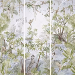 Панно Affresco Wallpaper Part 2 Wild Cats AF958-COL4 2x2,01 м