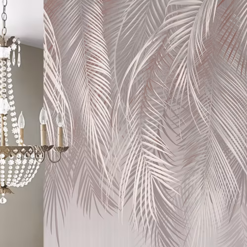 Панно Affresco Wallpaper Part 2 Palm Leaves AF952-COL1 2x2,68 м