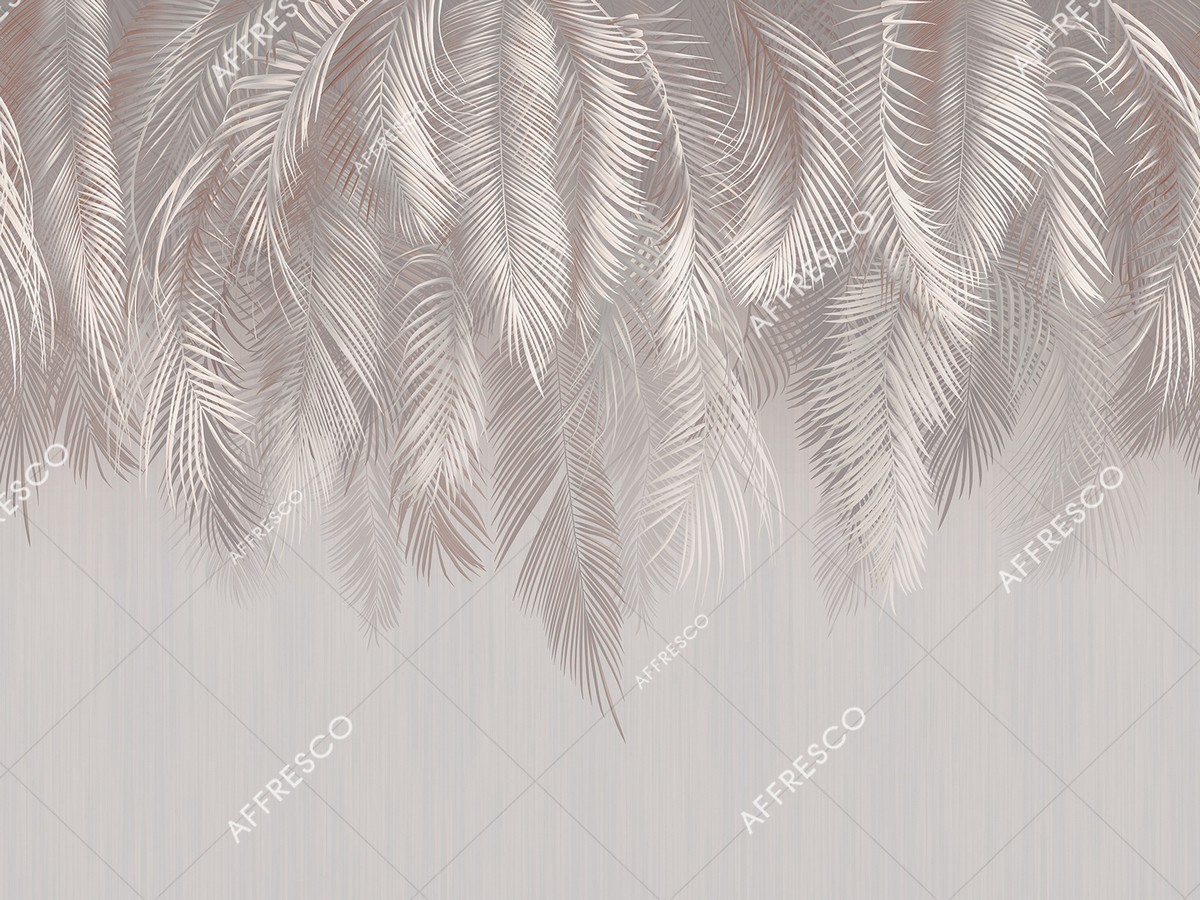Панно Affresco Wallpaper Part 2 Palm Leaves AF952-COL1 2x2,68 м