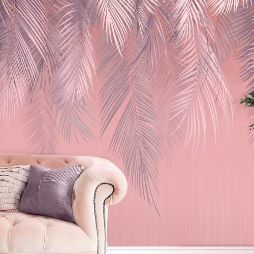 Панно Affresco Wallpaper Part 2 Palm Leaves AF952-COL2 2x2,68 м