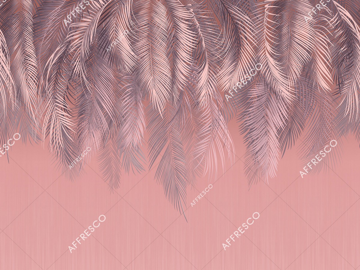 Панно Affresco Wallpaper Part 2 Palm Leaves AF952-COL2 2x2,68 м