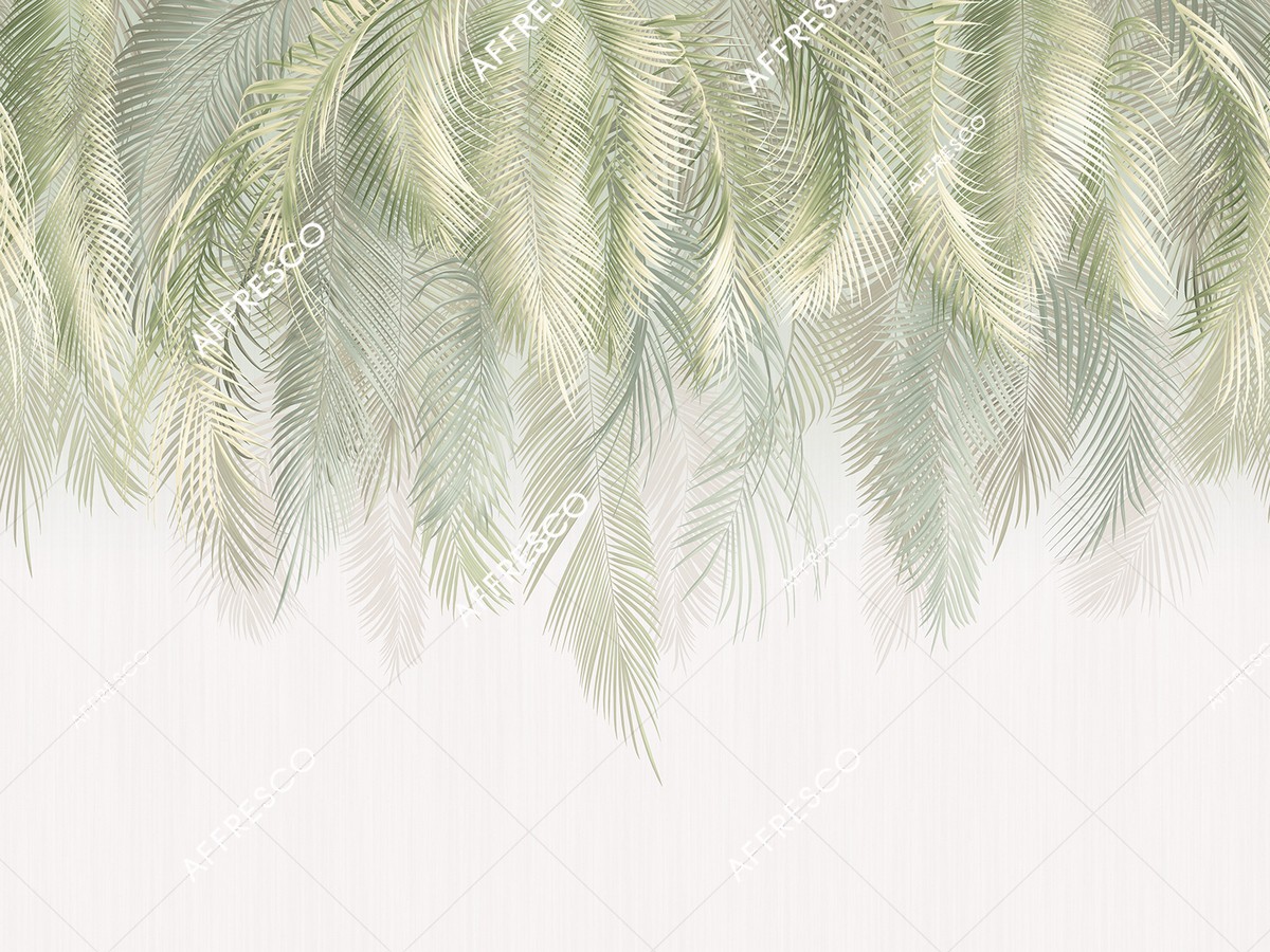 Панно Affresco Wallpaper Part 2 Palm Leaves AF952-COL4 2x2,68 м
