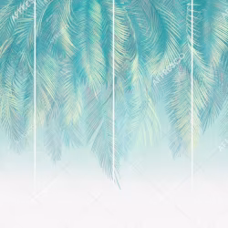 Панно Affresco Wallpaper Part 2 Palm Leaves AF952-COL5 2x2,68 м