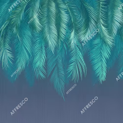 Панно Affresco Wallpaper Part 2 Palm Leaves AF952-COL6 2x2,68 м