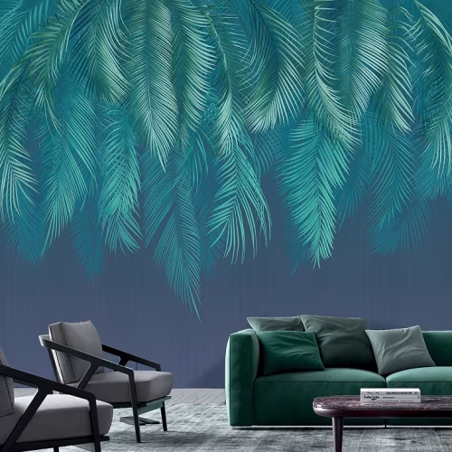 Панно Affresco Wallpaper Part 2 Palm Leaves AF952-COL6 2x2,68 м