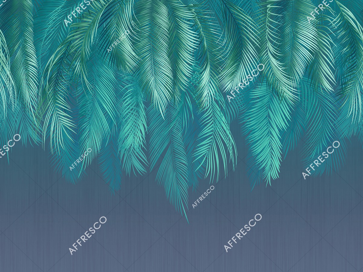 Панно Affresco Wallpaper Part 2 Palm Leaves AF952-COL6 2x2,68 м