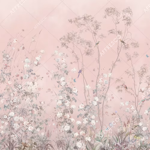 Панно Affresco Wallpaper Part 2 Rosarium AF955-COL1 2x2,01 м