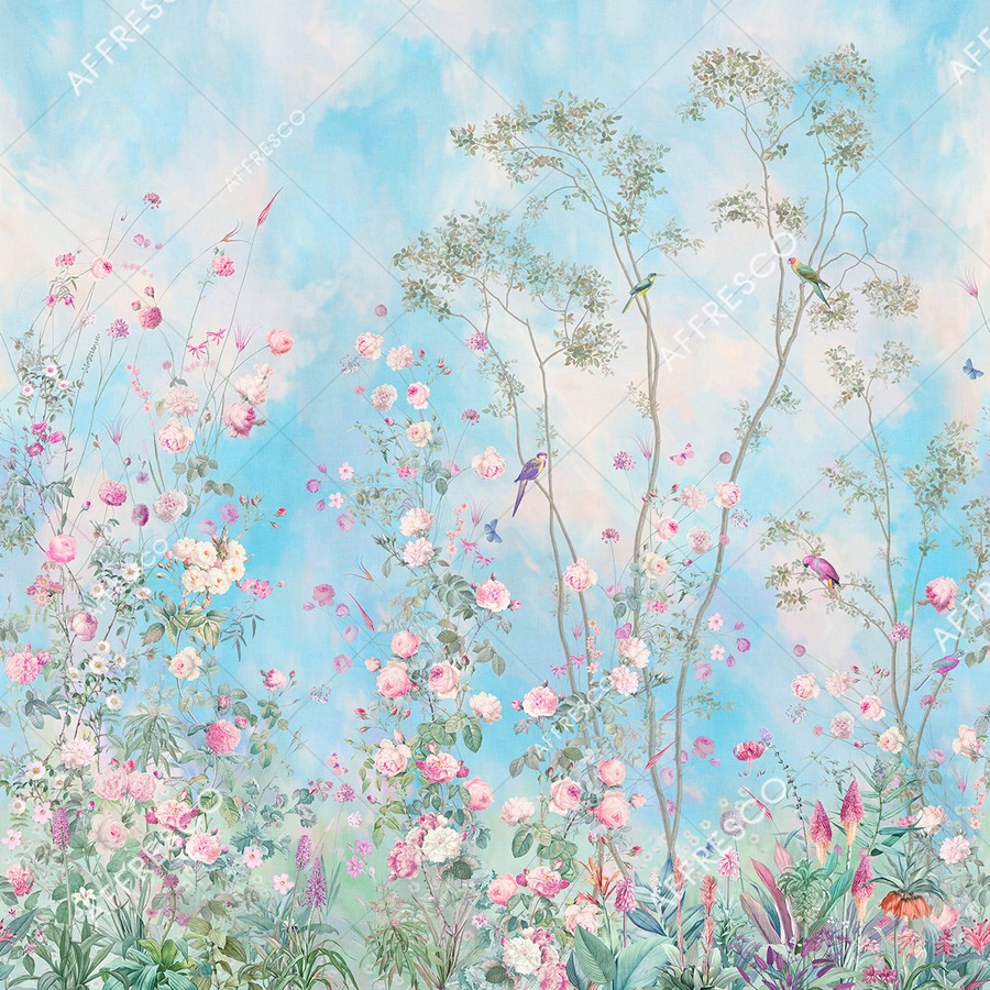 Панно Affresco Wallpaper Part 2 Rosarium AF955-COL2 2x2,01 м