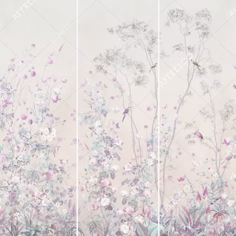 Панно Affresco Wallpaper Part 2 Rosarium AF955-COL4 2x2,01 м